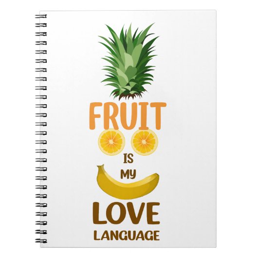 Carnet Fun Love Fruit (Devant)