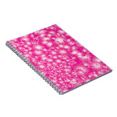 Carnet Fun PINK Abstrait Encre Super motif (Côté Droit)