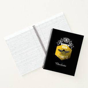 Carnet Fun Queen Bee Vintage Inspiré Moderne Personnalis
