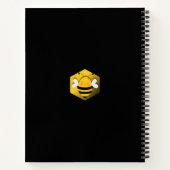 Carnet Fun Queen Bee Vintage Inspiré Moderne Personnalisé (Dos)