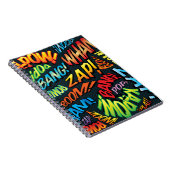 Carnet Fun Retro Comic Book pop Art Sounds (Côté Droit)