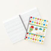 Carnet Fun Robot coloré Boop Boop Motif Kid (Intérieur)
