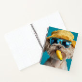 Carnet Fun Summer Dog avec Banana Notebook (Intérieur)