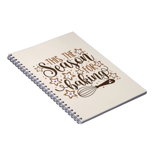 Carnet Fun 'Tis Season for Baking Design (Côté Droit)