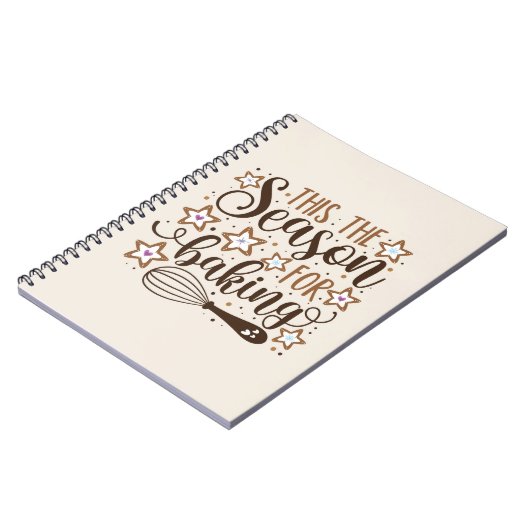 Carnet Fun 'Tis Season for Baking Design (Côté gauche)