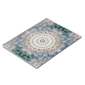 Carnet Fun Trippy Hippy Psychedelic Fractal Kaleidoscope (Côté gauche)