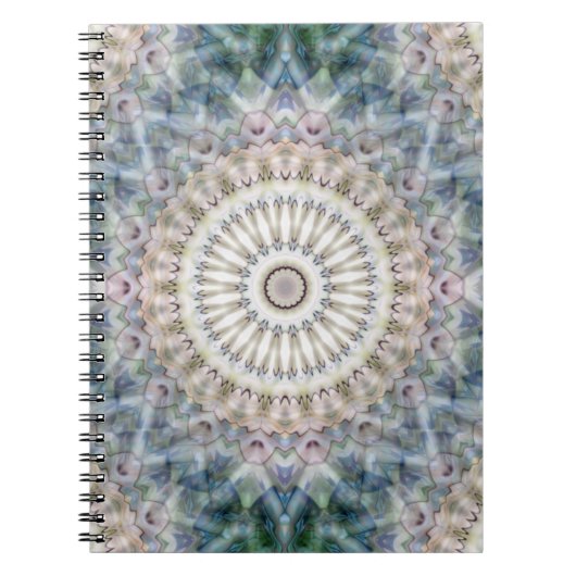 Carnet Fun Trippy Hippy Psychedelic Fractal Kaleidoscope (Devant)