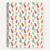 Carnet Fun Tropical Ananas motif de fruits d'été (Devant)