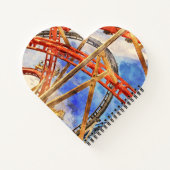 Carnet fun with roller coaster tote bag (Dos)