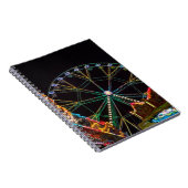 Carnet Funfair Ferris Wheel at Night (Côté Droit)