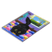 Carnet Funky Black Cat Mouse Lit Créationarts (Côté gauche)