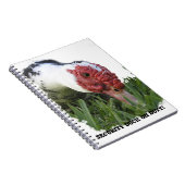 Carnet Funky Custom Text Security Muscovy Duck Photo (Côté Droit)