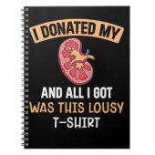 Carnet Funn Kidney Transplant Organs Humor (Devant)