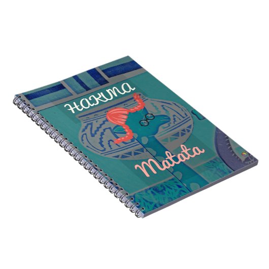 Carnet Funny African Giraffe (Côté Droit)