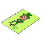 Carnet Funny Angry Lucky Irish Leprechaun (Côté gauche)
