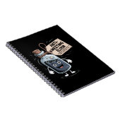 Carnet Funny Anti-Meeting Elixir | Retro Cartoon Office H (Côté Droit)