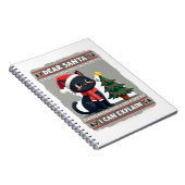 Carnet Funny Black Cat Christmas Dear Santa, I Can Explai (Côté Droit)