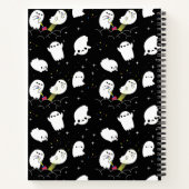 Carnet Funny Boo Halloween Ghost Adventure Chasse au trés (Dos)