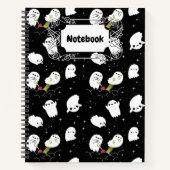 Carnet Funny Boo Halloween Ghost Adventure Chasse au trés (Devant)