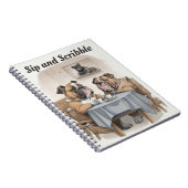 Carnet Funny Bulldog (Côté Droit)