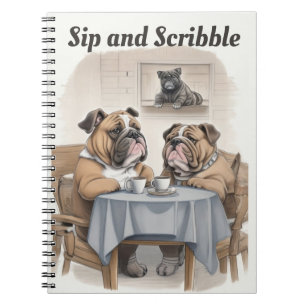 Carnet Funny Bulldog