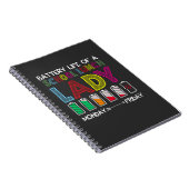 Carnet Funny Cafeteria School Déjeuner Lady Week Humour d (Côté Droit)