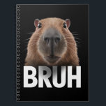 Carnet Funny Capybara Bruh<br><div class="desc">Funny Capybara Bruh</div>