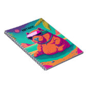 Carnet Funny Capybara Personnalisé (Côté Droit)