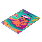 Carnet Funny Capybara Personnalisé (Côté gauche)