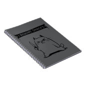 Carnet Funny Cat Meme I Require Snacks  (Côté Droit)