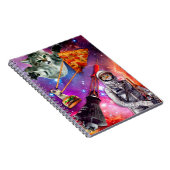 Carnet Funny Cat Space Federation (Côté Droit)