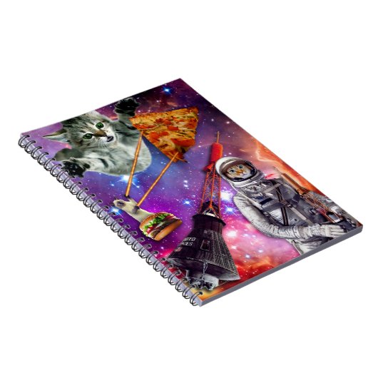 Carnet Funny Cat Space Federation (Côté Droit)