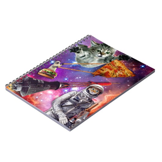 Carnet Funny Cat Space Federation (Côté gauche)