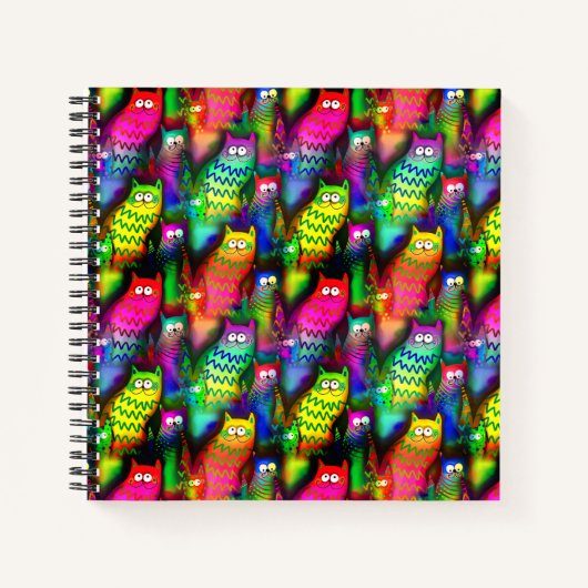 Carnet Funny Cats Motif-54578 (Devant)