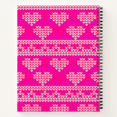 Carnet Funny Chaotic Chaotic Tricot Projets (Dos)