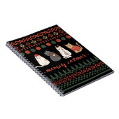 Carnet Funny Chat jeu de Noël - Chat Noël (Côté Droit)