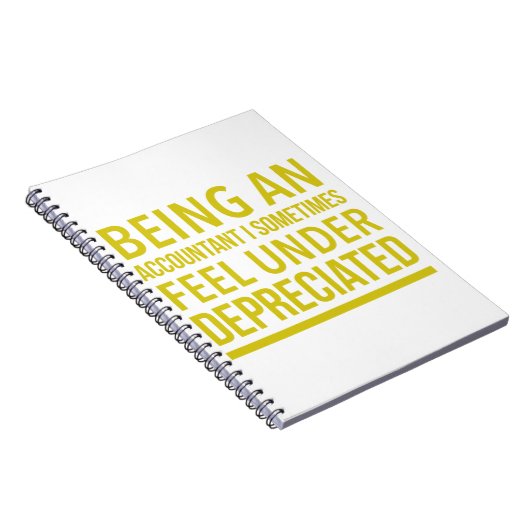 Carnet Funny Comptable Pun (Côté Droit)