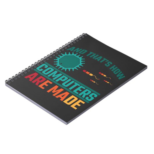 Carnet Funny Computer Science Hardware Coder It Admin (Côté gauche)