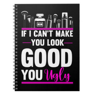 Carnet Funny Cosmetologue Beautician Maquillage