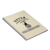 Carnet Funny crochet citations crocheters cadeau (Côté Droit)