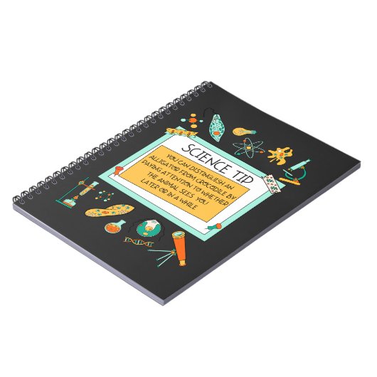 Carnet Funny Crocodile Alligator Science (Côté gauche)