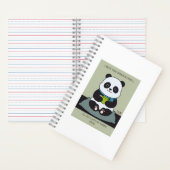 Carnet Funny Custom Sarcastic Panda Opinion Coworker Gift (À l'intérieur)