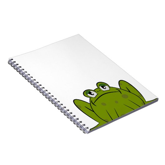 Carnet Funny Cute Frog (Côté Droit)