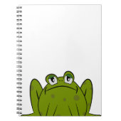 Carnet Funny Cute Frog (Devant)
