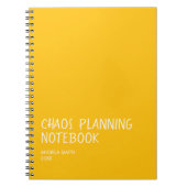 Carnet Funny Dark Humor Journal, Sarcastic Notebook, Offi (Devant)