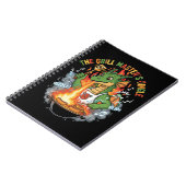 Carnet Funny Dragon Grill Master BBQ & Grilling Cartoon (Côté gauche)