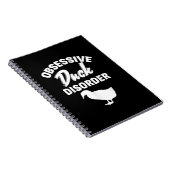 Carnet Funny Duck Hunting Odd Obsessive Duck Disorder (Côté Droit)