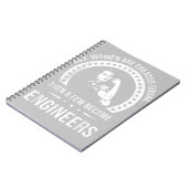 Carnet Funny Engineer For All Women (Côté gauche)