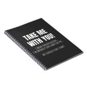Carnet Funny Farewell Mug (Côté Droit)