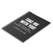 Carnet Funny Farewell Mug (Côté gauche)